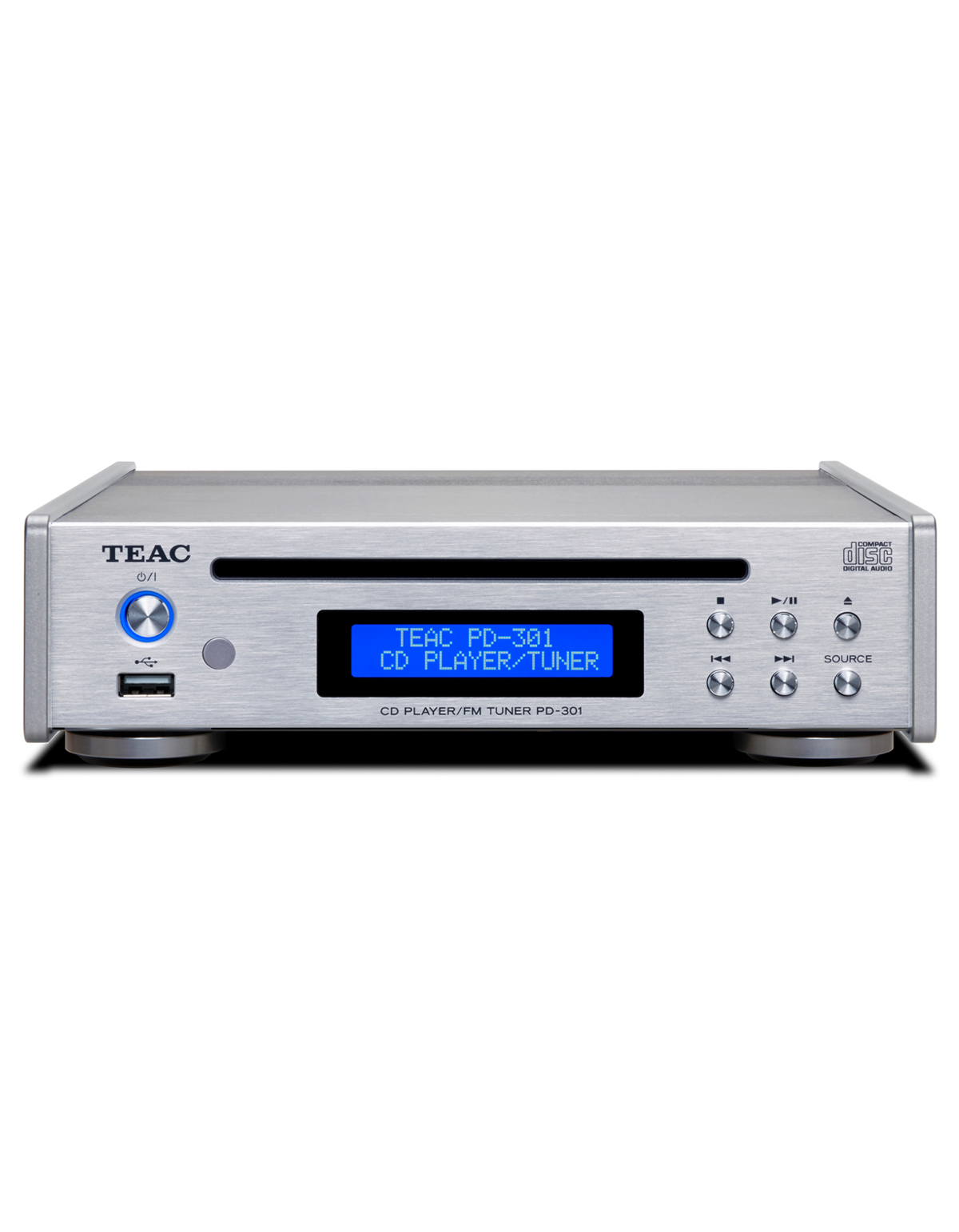 Teac PD-301DAB-X Plata