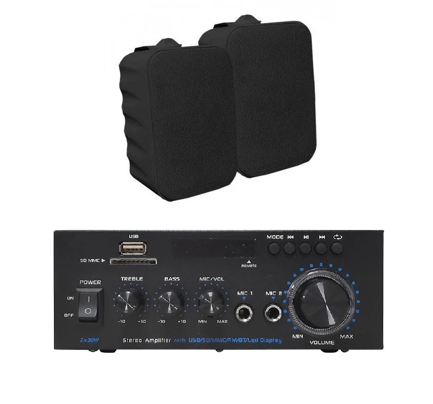 ACOUSTIC CONTROL AMP30 + altavoces Sono 104 negro 