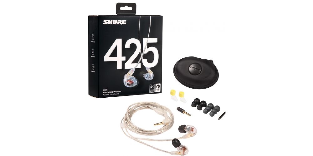 AURICULARES SHURE SE425 Transparente 