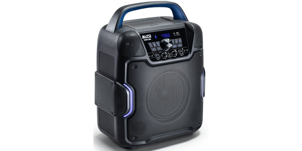 Alto UBER FX2 Sistema PA Portatil de 200 W con Batería Recargable, Bluetooth y Sonido de 320 grados Alto UBER FX2 Sistema PA Portatil de 200 W con Batería Recargable, Bluetooth y Sonido de 320 grados