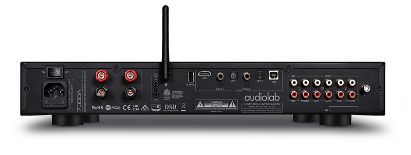 Audiolab 7000A + Wiim Mini 