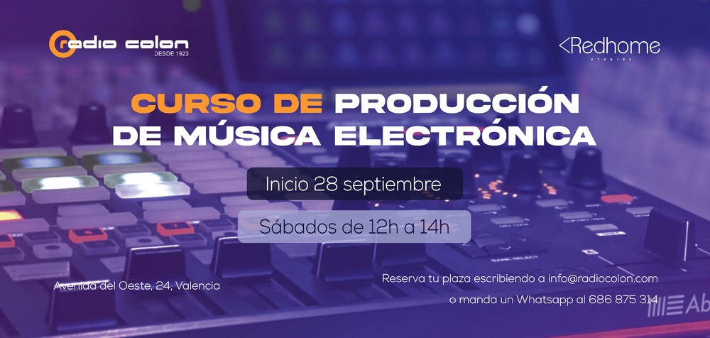 Curso de Producción Musical presencial en Valencia Curso de Producción Musical presencial en Valencia