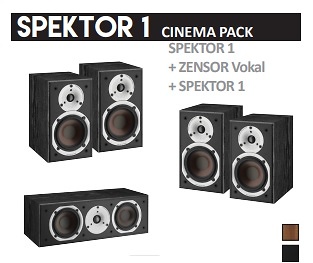 Spektor 1 Cinema pack Conjunto de altavoces cine en casa Dali Spektor 1 Cinema pack