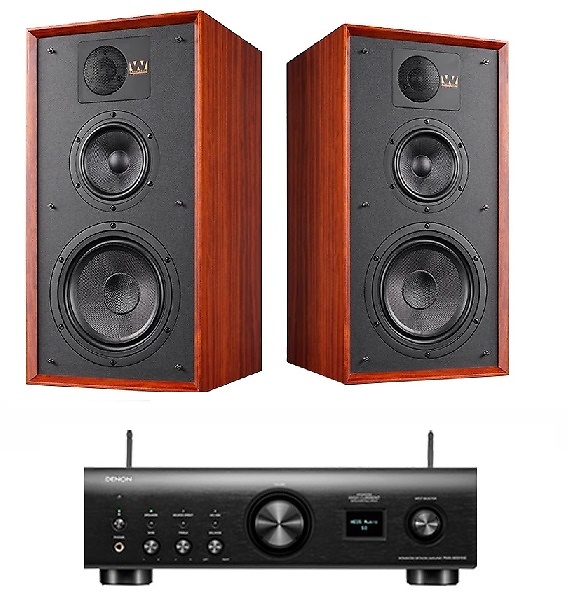 Denon PMA-900HNE + Linton negro/mahogany 