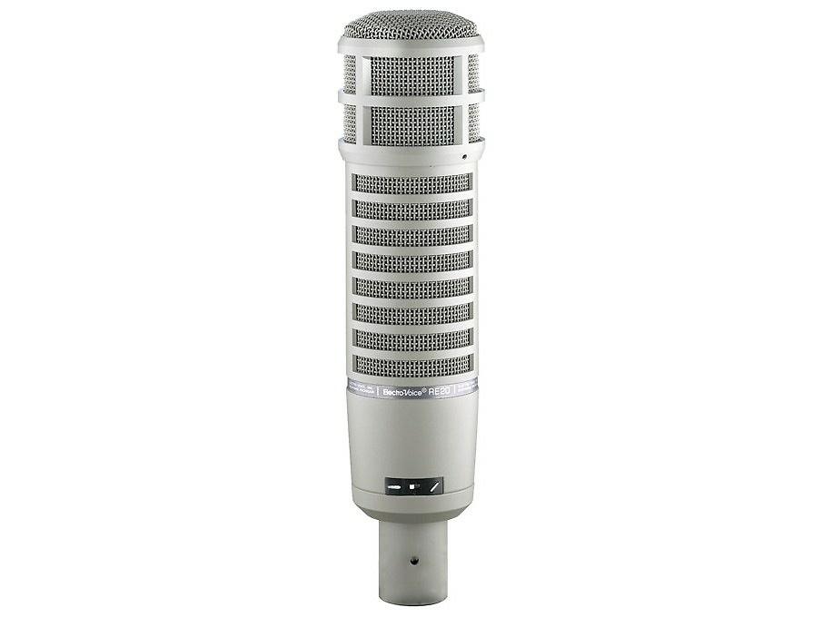 ElectroVoice RE20 Plata 