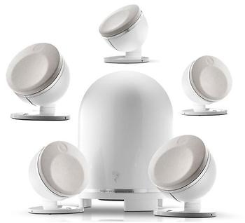 blanco Pack altavoces Focal Dome 5.1 en blanco