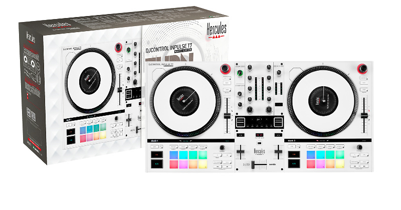 Hercules DJControl Inpulse T7 White Edition 