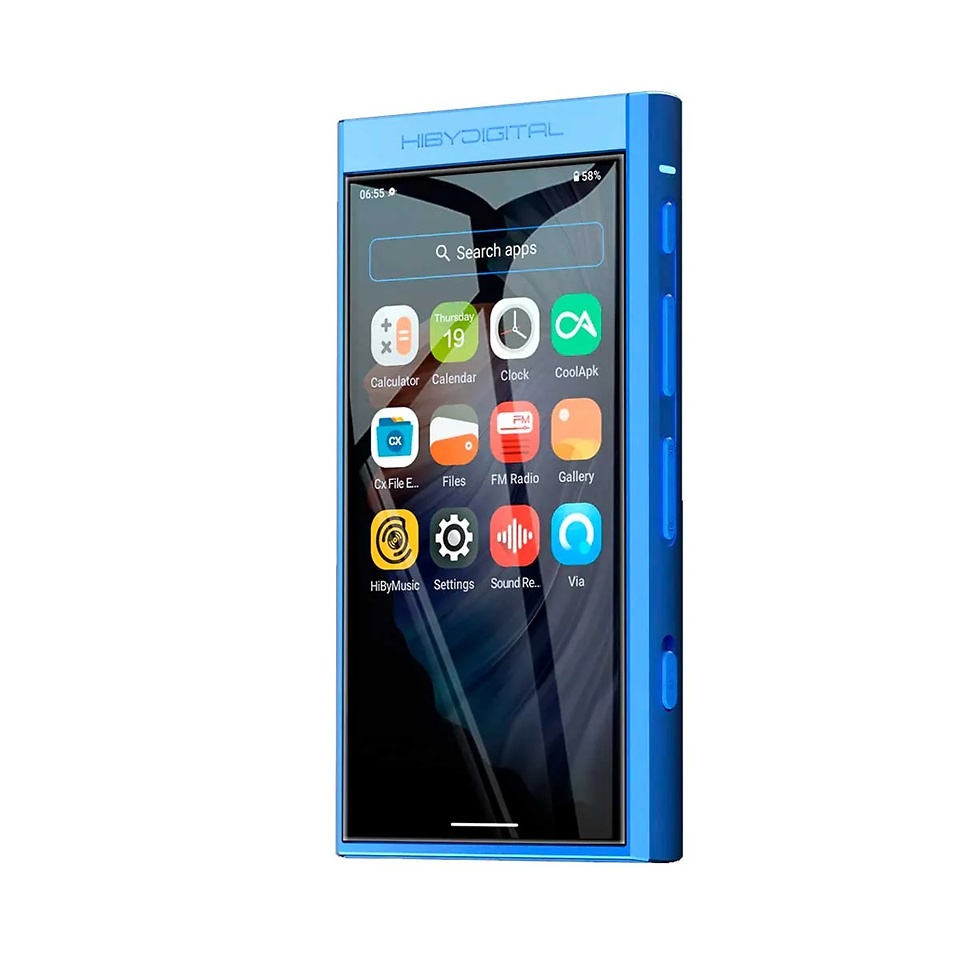 HiBy Digital M300 azul 128GB 