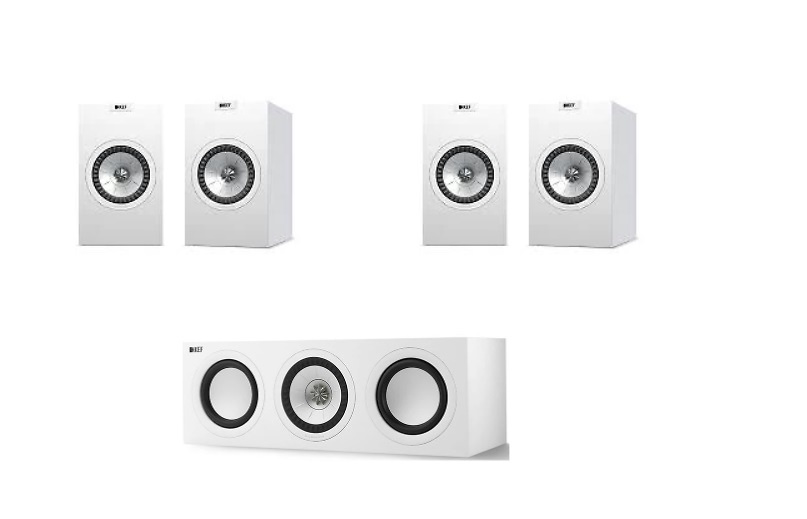 Conjunto altavoces cine en casa Kef Q150 + Q250c Conjunto cine en casa Kef Q150 + Q250c