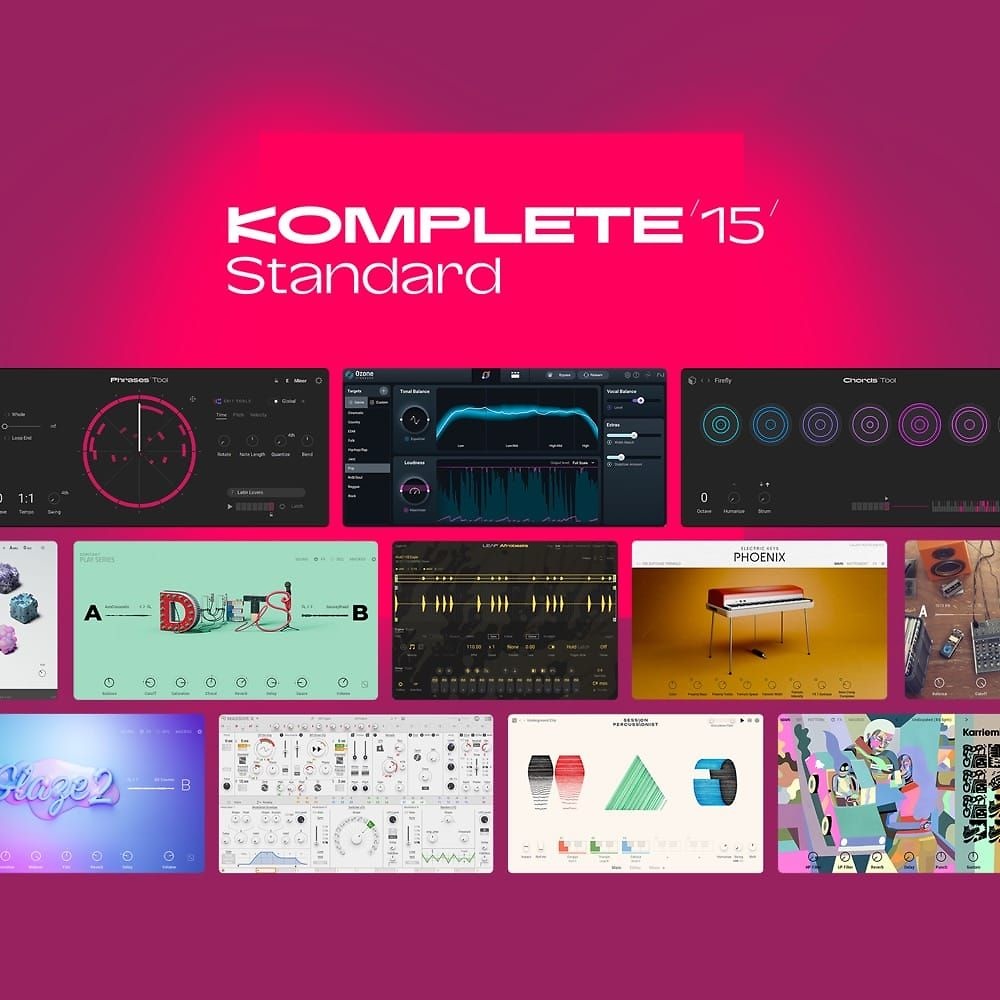 KOMPLETE 15 STANDARD desde Komplete 2-14 update 