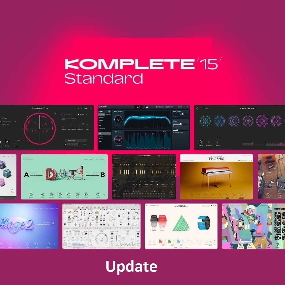 Native Instruments Komplete 15 Standard Update desde 2-14 Native Instruments Komplete 15 Standard Update