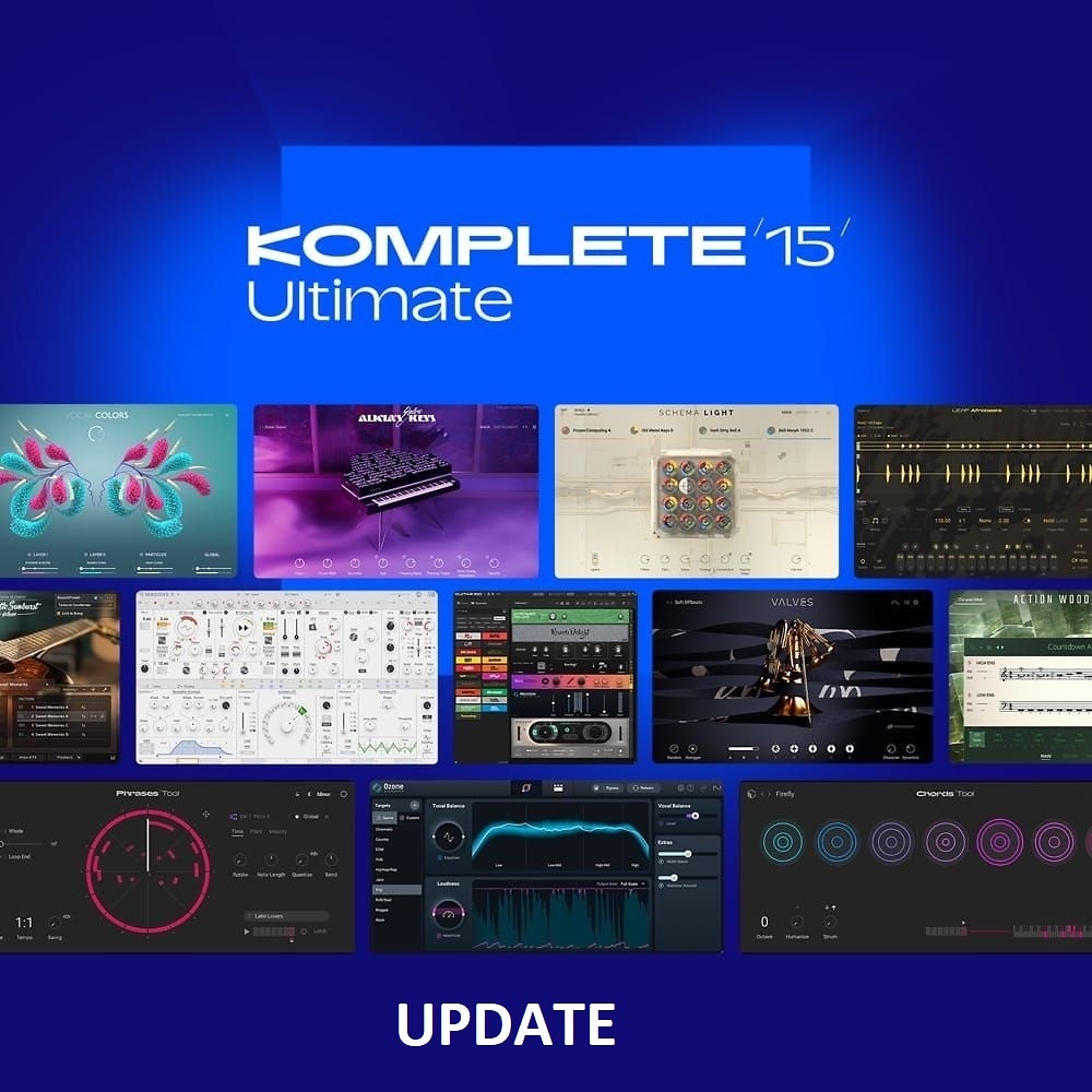 KOMPLETE 15 ULTIMATE desde Komplete Ultimate 8-14 update 