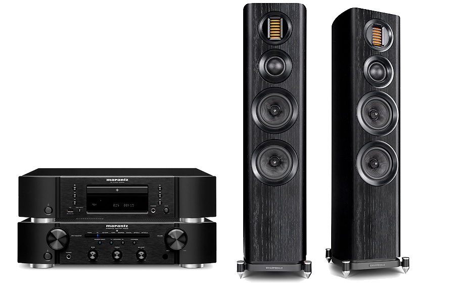 MARANTZ PM6007 + CD6007 + Altavoces EVO4.3 negro 