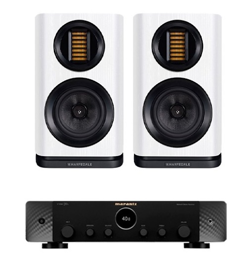 Marantz Stereo 70s + Altavoces Evo4.1 negro/blanco 