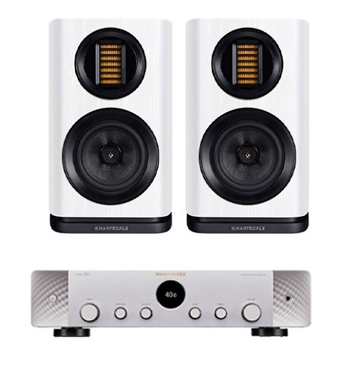 Marantz Stereo 70s + Altavoces Evo4.1 silver/blanco 