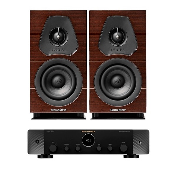 Marantz Stereo 70s + Altavoces LUMINA I negro/wenge 