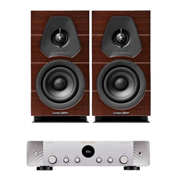 Marantz Stereo 70s + Altavoces LUMINA I silver/wenge 