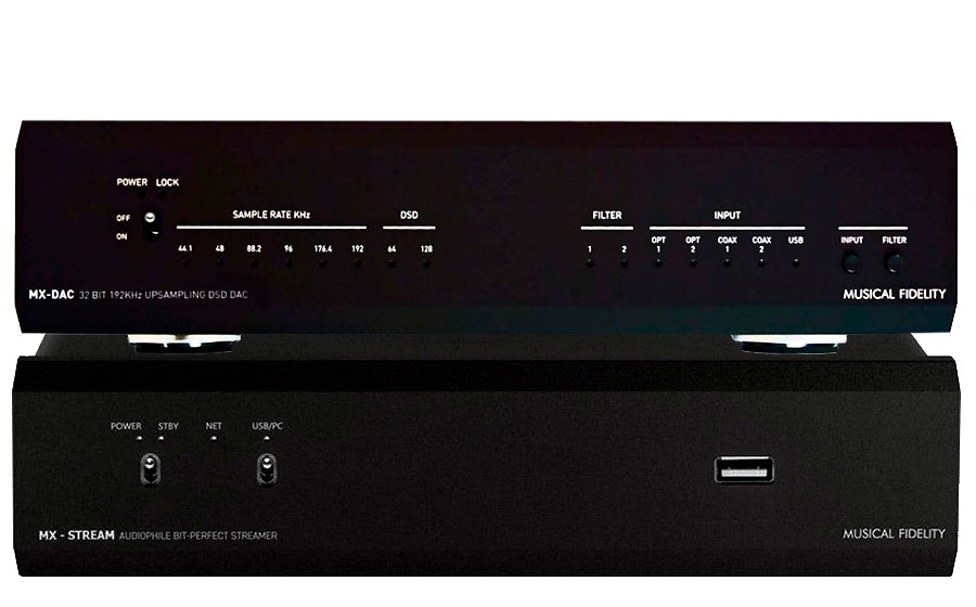 Musical Fidelity MX-Stream + MX-DAC Musical Fidelity MX-Stream + MX-DAC