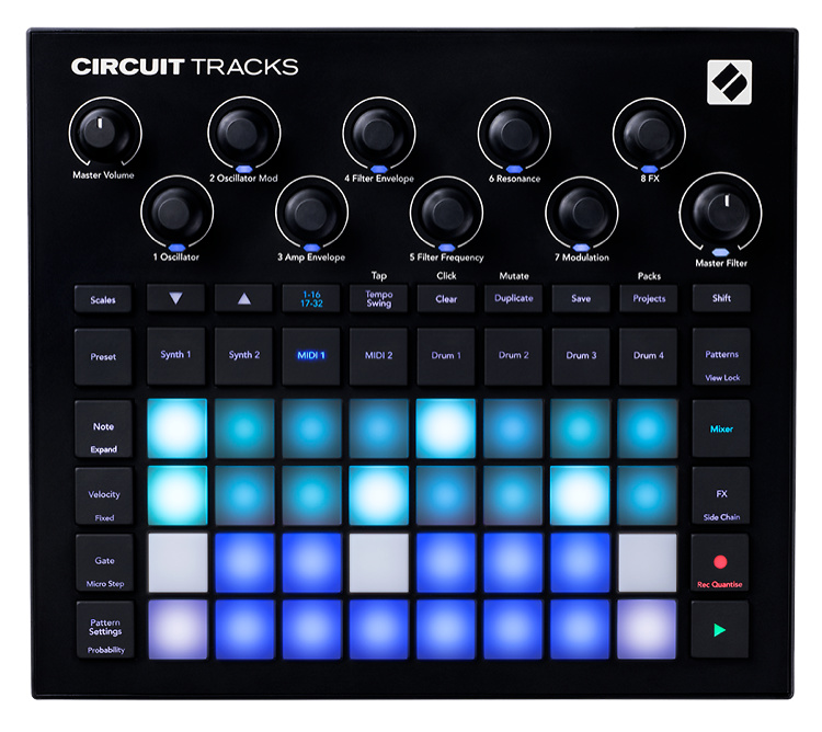 CIRCUIT TRACKS Novation CIRCUIT TRACKS