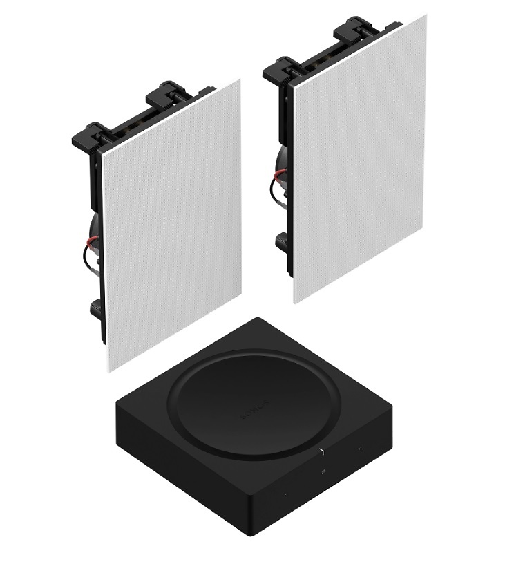 Sistema de pared Sonos Amp y altavoces In-Wall Sistema de pared Sonos Amp y altavoces In-Wall