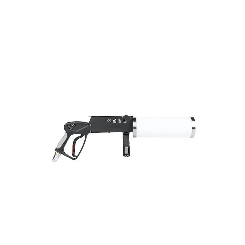 CO2 BLASTER LED Pistola de CO2 para espectáculos con iluminación LED CO2 BLASTER LED CO2 BLASTER LED Pistola de CO2 para espectáculos con iluminación LED CO2 BLASTER LED