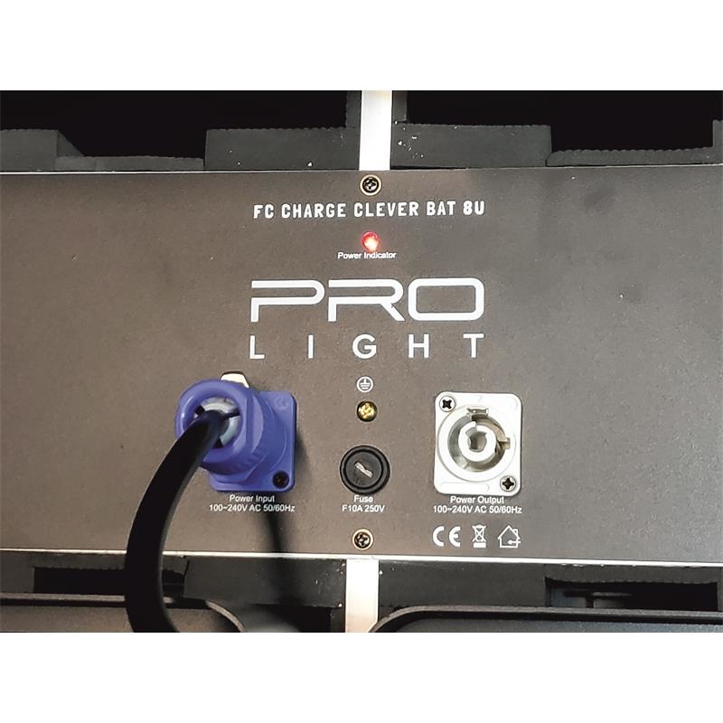 ProLight PACK 8 x CLEVER BAT + Flightcase 