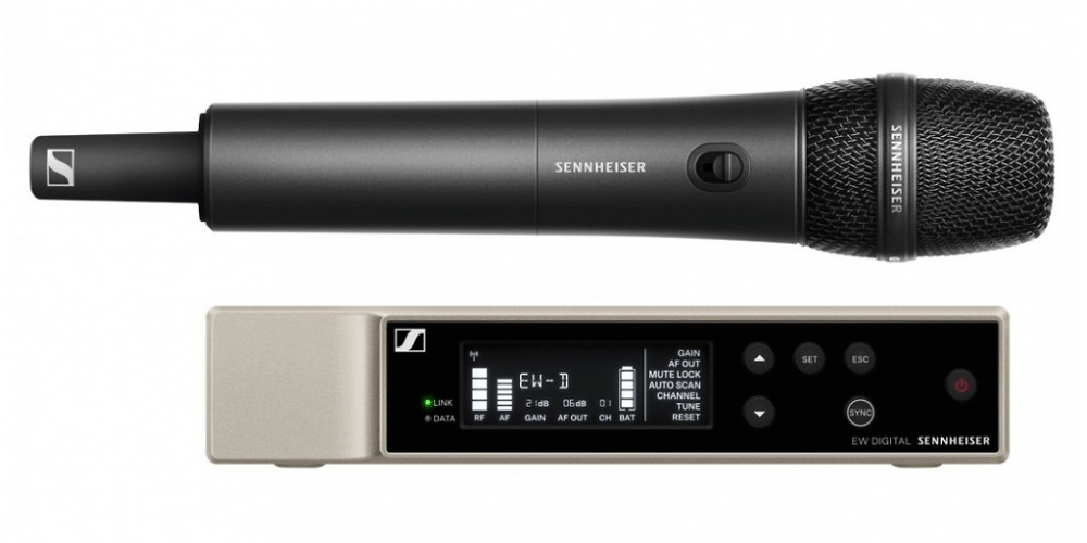 Sennheiser EW-D 835-S Micrófono Inalámbrico Digital de Mano Sennheiser EW-D 835-S Micrófono Inalámbrico Digital de Mano