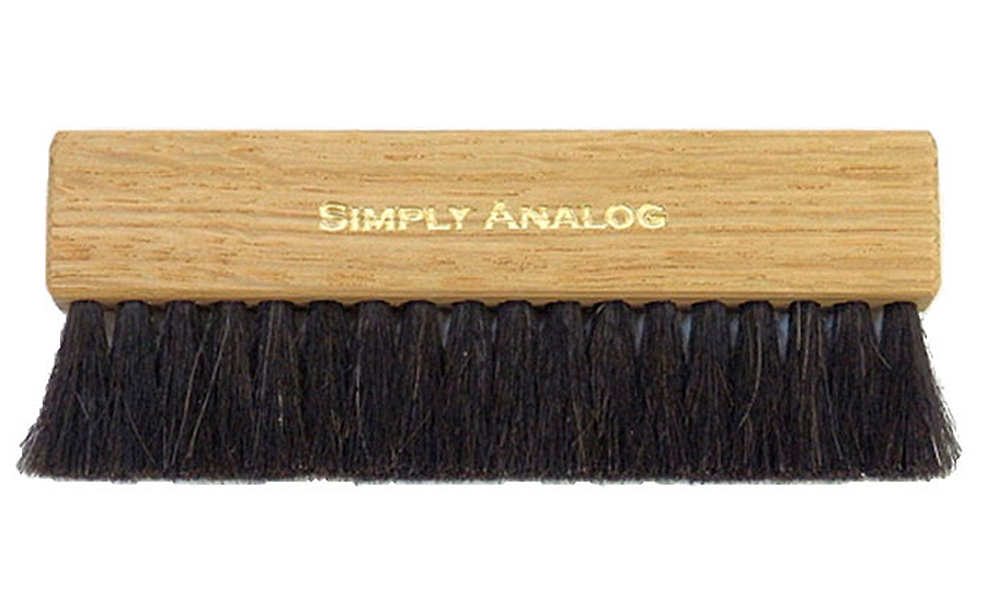 Simply Analog VINYL RECORD BRUSH marron 