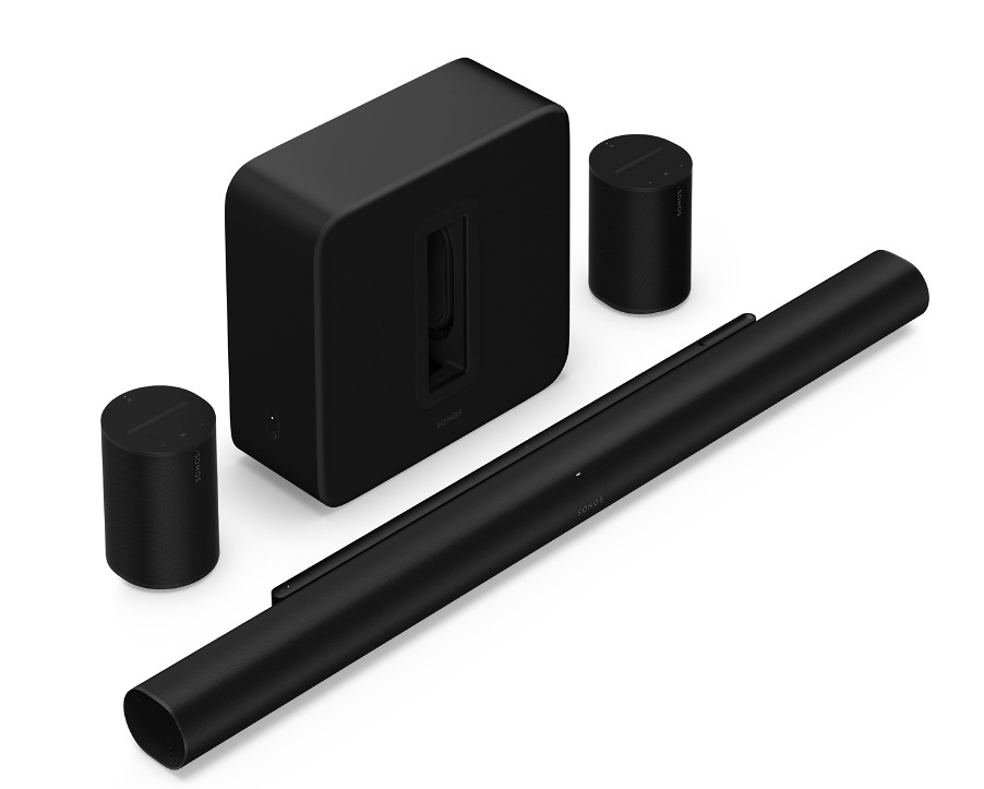 Sonos Sistema de sonido envolvente ARC Ultra negro Sub 4 