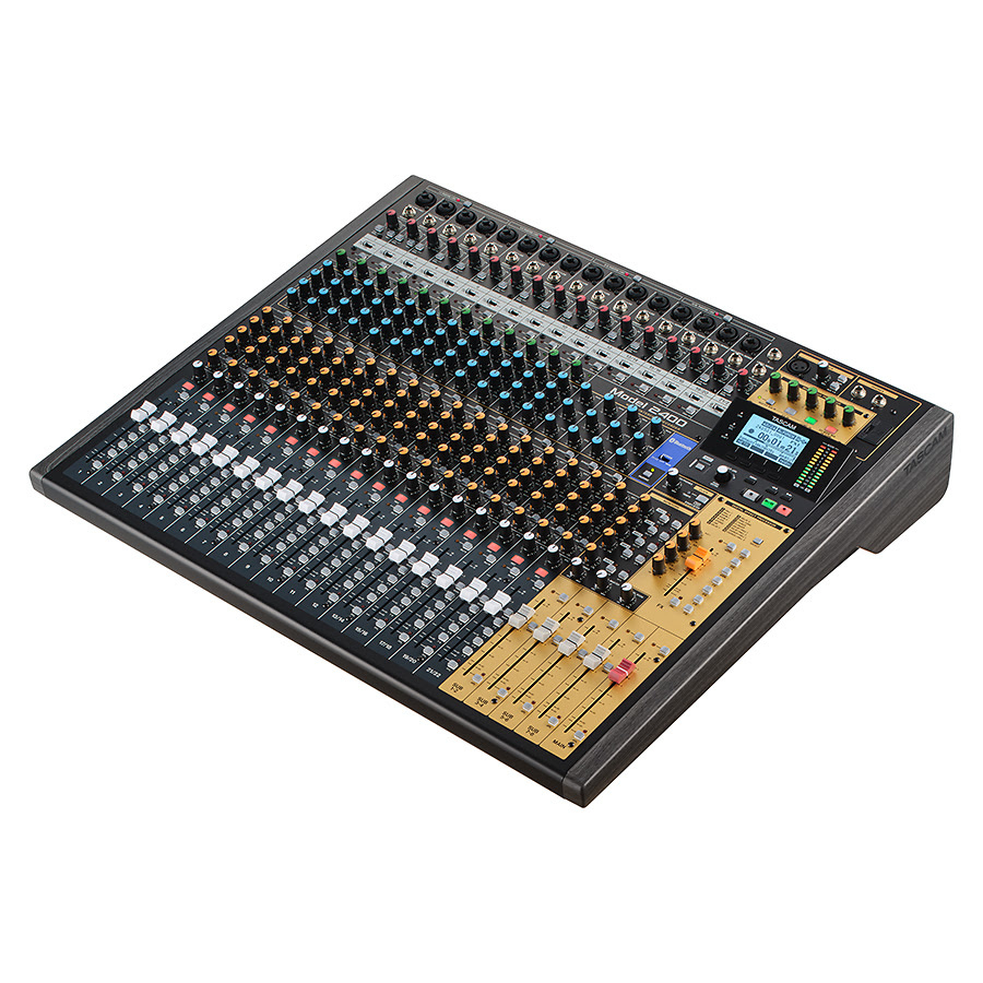 Grabador para estudio o directo, mesa de mezclas e interfaz de audio, todo en uno TASCAM Model 2400 Grabador para estudio o directo, mesa de mezclas e interfaz de audio, todo en uno TASCAM Model 2400