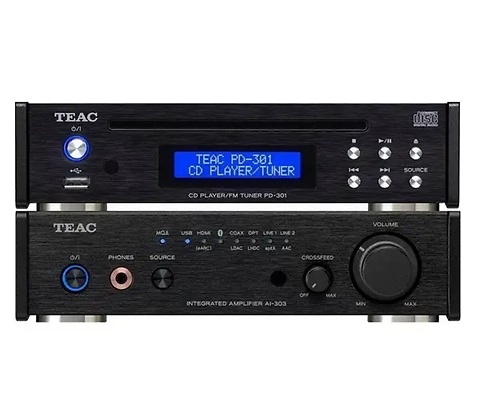 Teac AI-303 + PD-301 DAB X negro 