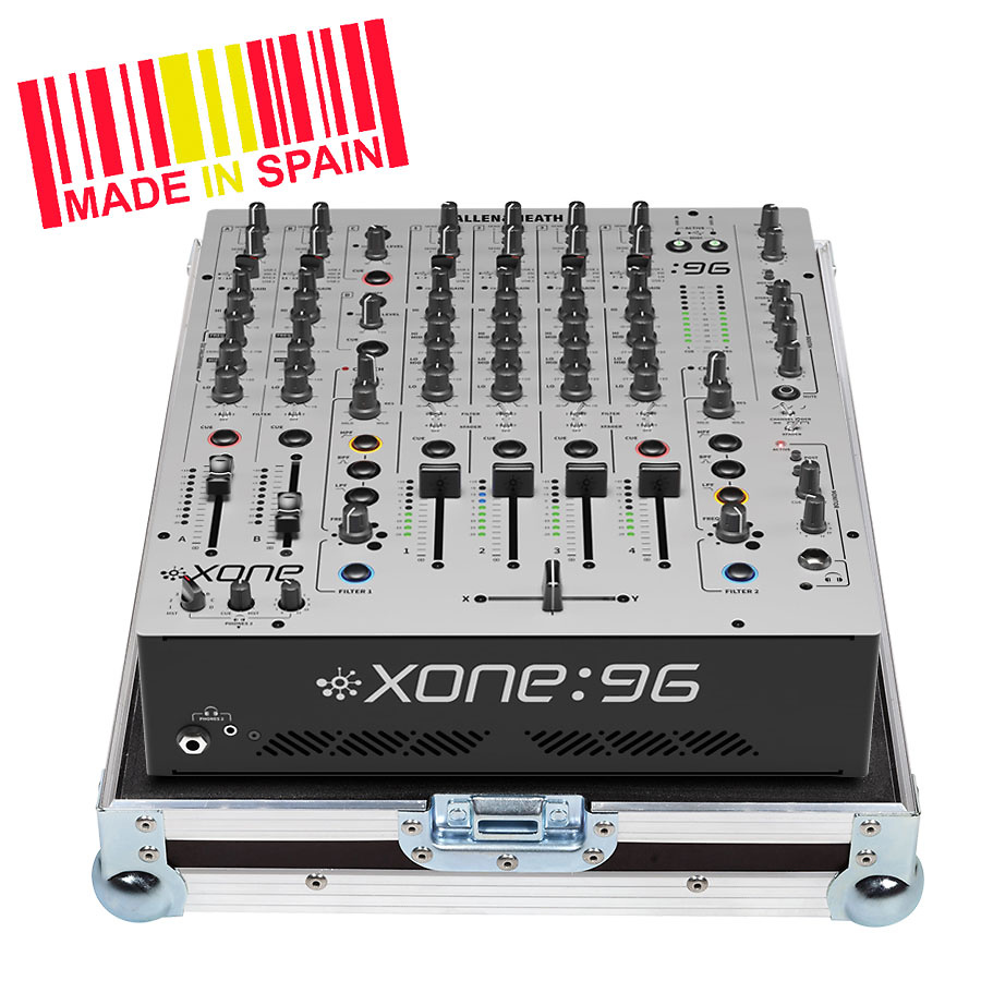 WC-XONE96mk2-ESP Flight case Mezclador Allen&heath® XONE96 Plata WC-XONE96MK2-ESP: Flight case Mezclador Allen&heath® XONE96 Plata