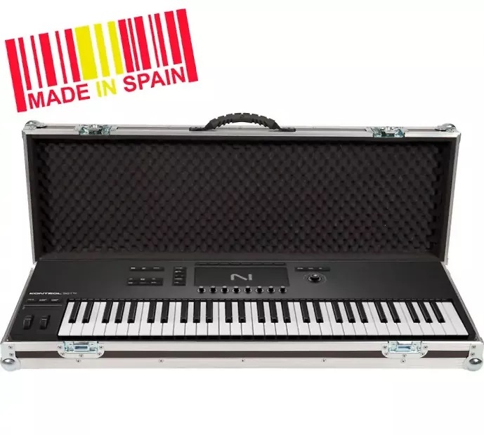 WC-S61MK3-ESP Flight case Teclado para Native Instruments® KONTROL S61MK3 WC-S61MK3-ESP: Flight case Teclado para Native Instruments® KONTROL S61MK3