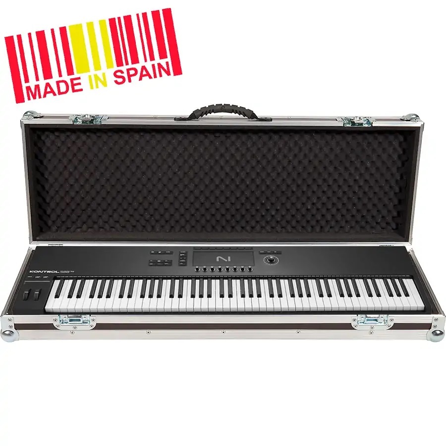 WC-S88MK3-ESP Flight case Teclado para Native Instruments® KONTROL S88MK3 WC-S88MK3-ESP: Flight case Teclado para Native Instruments® KONTROL S88MK3