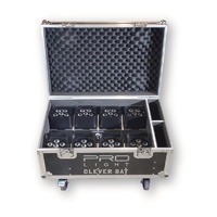 ProLight PACK 8 x CLEVER BAT + Flightcase