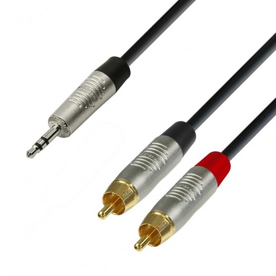 Cable Audio Mini Jack 3.5mm Hembra A 2 Jack 3.5mm Macho con Ofertas en  Carrefour
