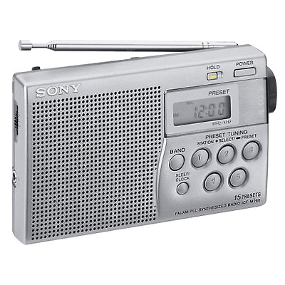  Sony Radio portátil Am/FM Radio de audio doméstico